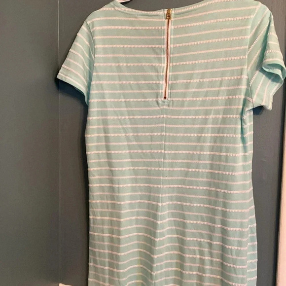 STS - Sail to sable dress - size L - sea foam green and white stripes - Picture 7 of 8